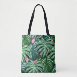 Bolsa Tote Folhagem tropical Verde e Lush