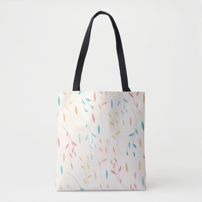 Bolsa Tote folhas de árvore (Frente)