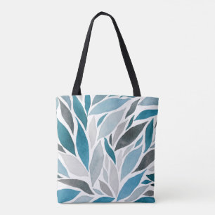 Bolsa Tote folhas de árvores