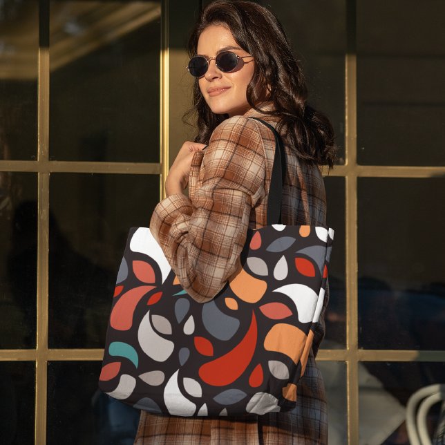 Bolsa Tote Folhas de Geo (Criador carregado)