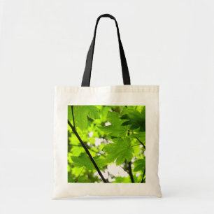Bolsa Tote Folhas de Mapeamento com Raindrops