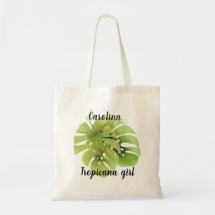 Bolsa Tote Folhas de Monstera