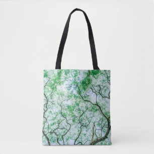 Bolsa Tote Folhas e Ramificações Elegantes, mas Spooky   Bols