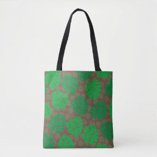 Bolsa Tote folhas tropicais