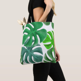 Bolsa Tote Folhas tropicais de palmeira