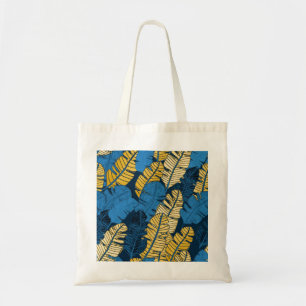 Bolsa Tote Folhas Tropicais Desenhadas À Mão: Insoltas