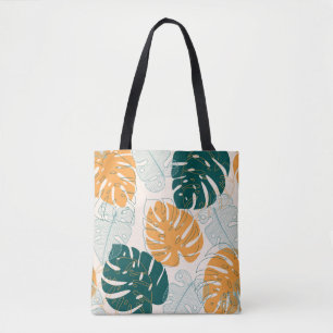 Bolsa Tote Folhas Tropicais: Selva Selva Vintage
