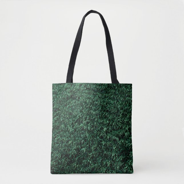 Bolsa Tote Folhas verdes (Frente)