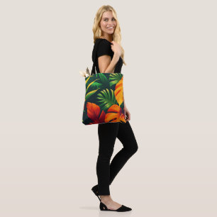 BOLSA TOTE FOLHAS VERDES JARDIM DA NATUREZA