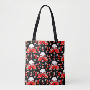 Bolsa Tote Folk Art Owl