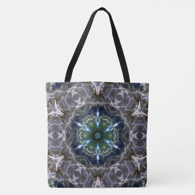 Bolsa Tote Folk Mandala (Frente)