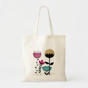 Bolsa Tote Folksy Florals