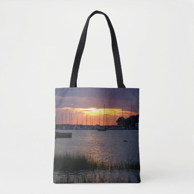 Bolsa Tote Folly River Sunset (Frente)