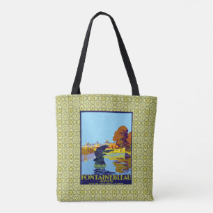 Bolsa Tote Fontainebleau Avon France Poster de viagens francê