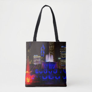 Bolsa Tote Fonte azul de Buckingham