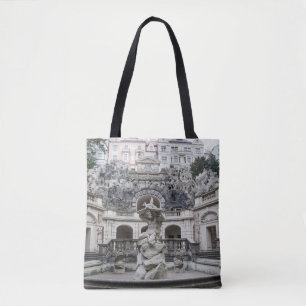 Bolsa Tote Fonte com estátua de Netuno em Praga
