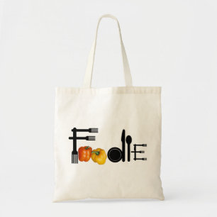 Bolsa Tote Foodie para o fundo claro
