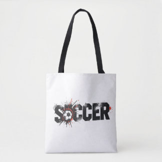 Bolsa Tote Football Is Life – Modern Soccer Typography Design