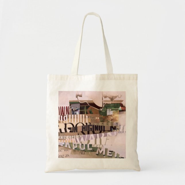 Bolsa Tote Fora da estação (Frente)