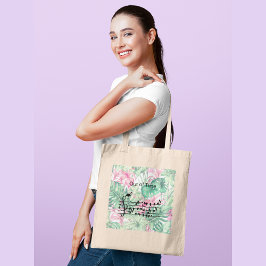 Bolsa Tote Fora de Tune Flamingo juntando-se a comilões