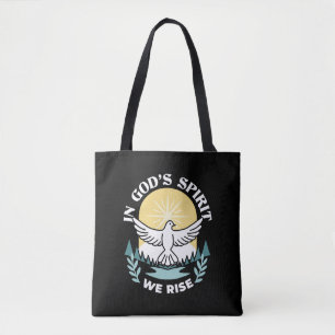 Bolsa Tote Força Espiritual em Deus - Assustador do Cristão