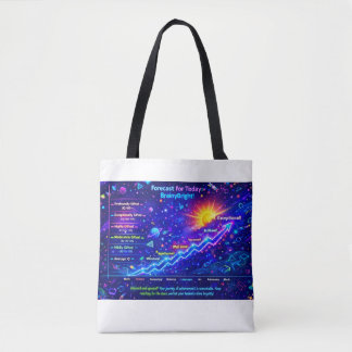 Bolsa Tote Forecast for Today: BrainyBright Weather!Tote bags