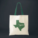 Bolsa Tote Forest Green State Texas Tote Bag<br><div class="desc">Mostre seu orgulho de casa com essas t-shirts e outros itens que têm um contorno verde da floresta do estado do Texas</div>