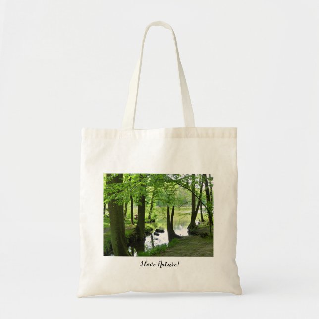 Bolsa Tote Forest Lake Tote Bag (Frente)