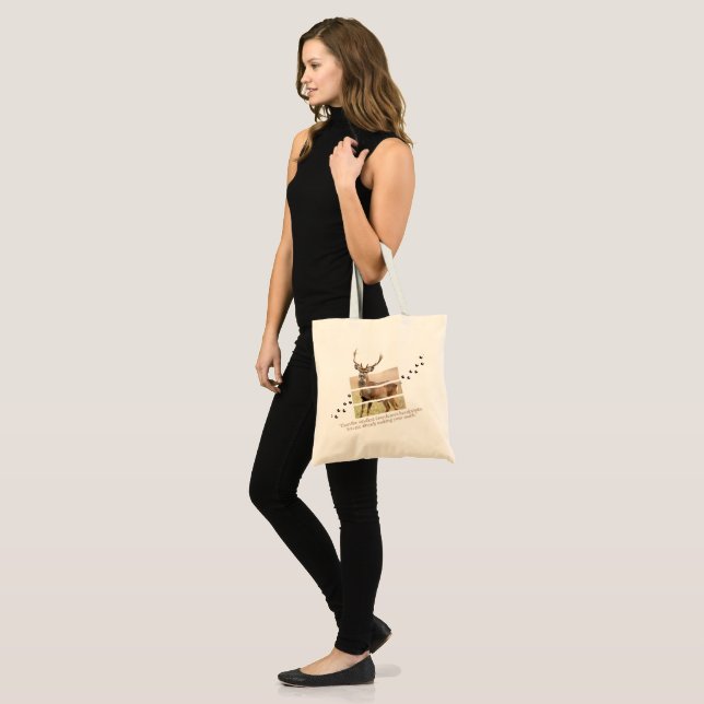 Bolsa Tote Forest Soul Deer (Frente (modelo))