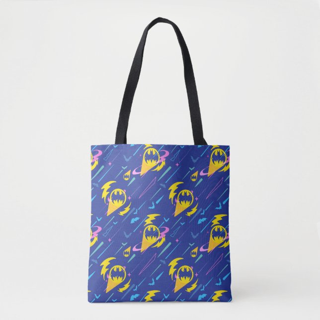 Bolsa Tote Forever Batman Bat Signal Pattern (Frente)