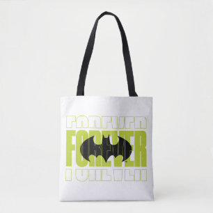 Bolsa Tote Forever Batman Typography Symbol Graphic