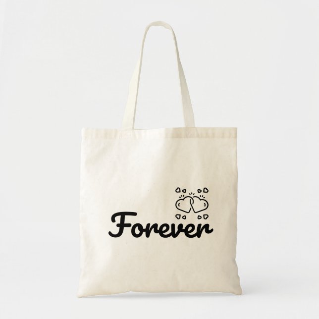 Bolsa Tote Forever - Letra Tote Bag (Frente)