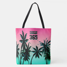 Bolsa Tote Forever Summer 365 Gelado Flamingo Rosa Sherbet