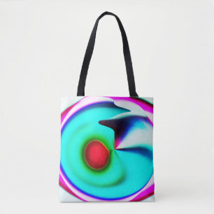 Bolsa Tote Forma vermelha do ponto