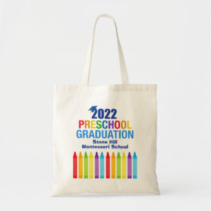 Bolsa Tote formando Personalizado de Graduação da Pré-esco