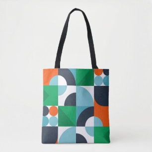 Bolsa Tote formas e formas simples abstrato