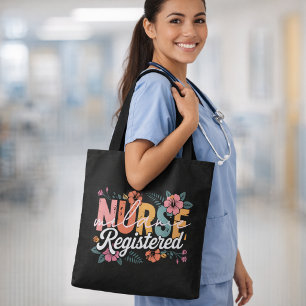 Bolsa Tote Formatura Personalizada de Enfermeira Registrada 