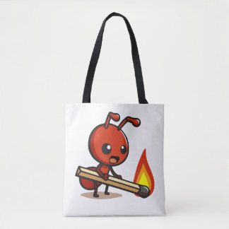 Bolsa Tote Formiga de Fogo
