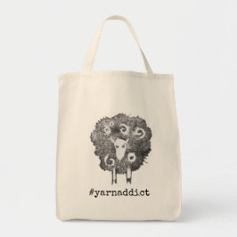 Bolsa Tote Formigueiro-viciado em Yarn| Crochet Project Bag