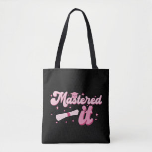 Bolsa Tote Formou-se Mestrado Graduado MBA Graduação
