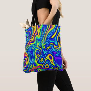 Bolsa Tote Formulários de padrão de arte na moda