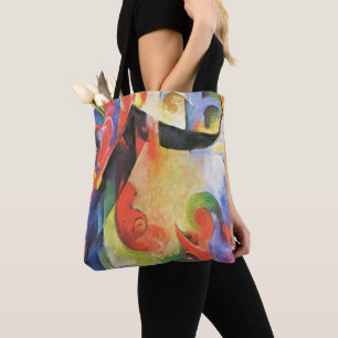 Bolsa Tote Formulários quebrados por Franz Marc, Vintage Abs