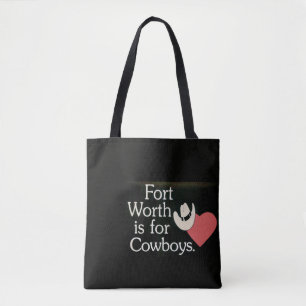 Bolsa Tote Fort Worth TX Cowboy