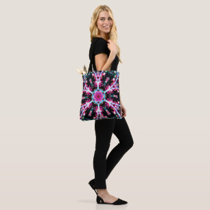 Bolsa Tote Fosforescência Stellar Kaleid