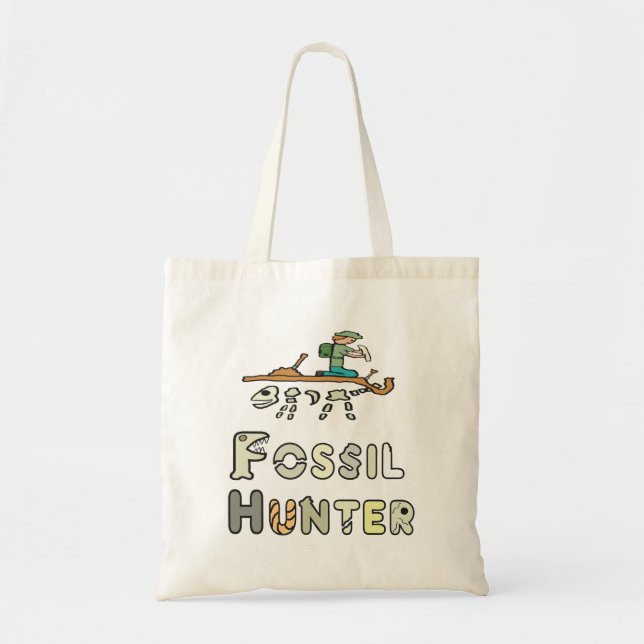 Bolsa Tote Fóssil Hunter (Frente)