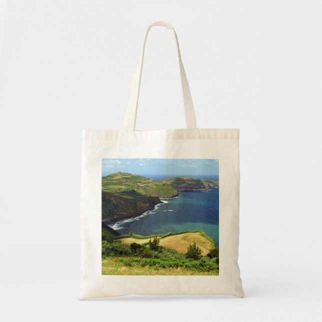 Bolsa Tote Foto das Ilhas Açores, Portugal (Frente)