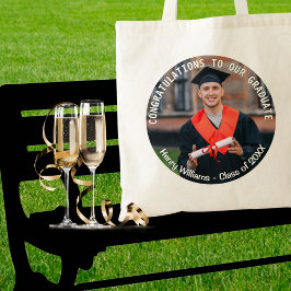 Bolsa Tote Foto de Formatura Lembrança Elegante