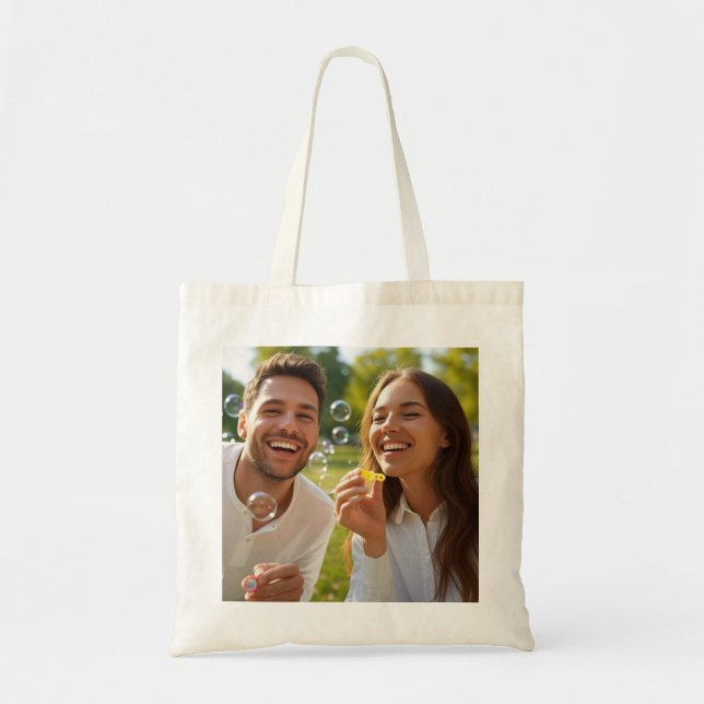 Bolsa Tote Foto divertida (Frente)