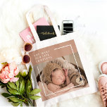 Bolsa Tote Foto do bebê moderno | Você Faz Minha Vida Complet<br><div class="desc">Foto do bebê moderno | Você Faz Minha Vida Completa Presente</div>