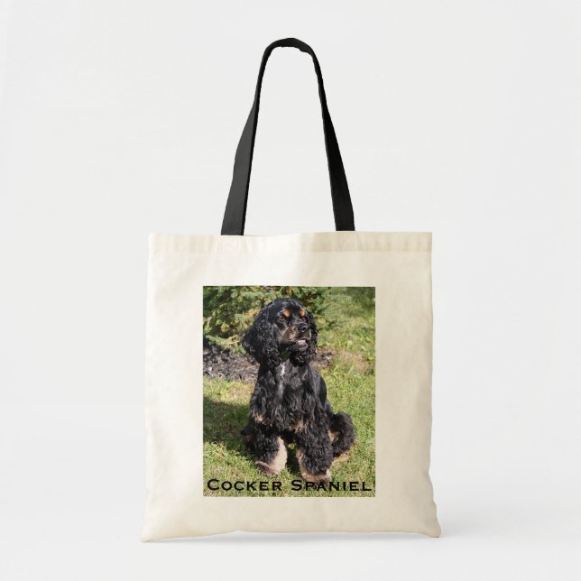 Bolsa Tote Foto do coquetel Spaniel no Tote Bag (Frente)